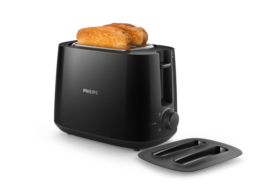 Philips Daily Collection HD2582/90 brdrister 8 2 skive(r) 830 W Sort #61