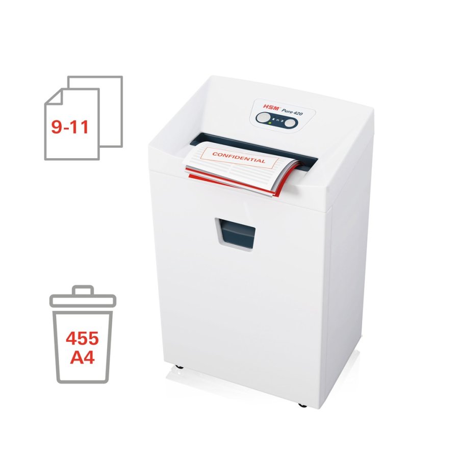 HSM Pure 420 makuleringsmaskine, 35 l, 1,9x15 mm #4
