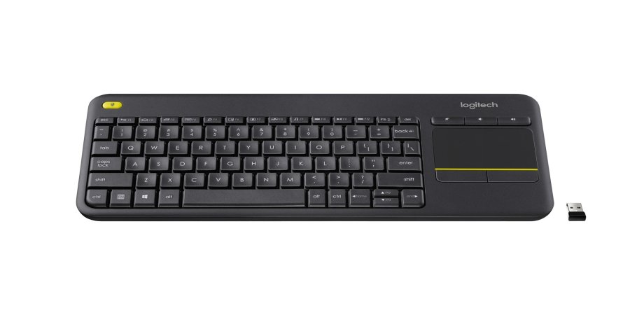 Logitech K400 Plus tastatur RF trdlst QWERTY Hollandsk Sort #2