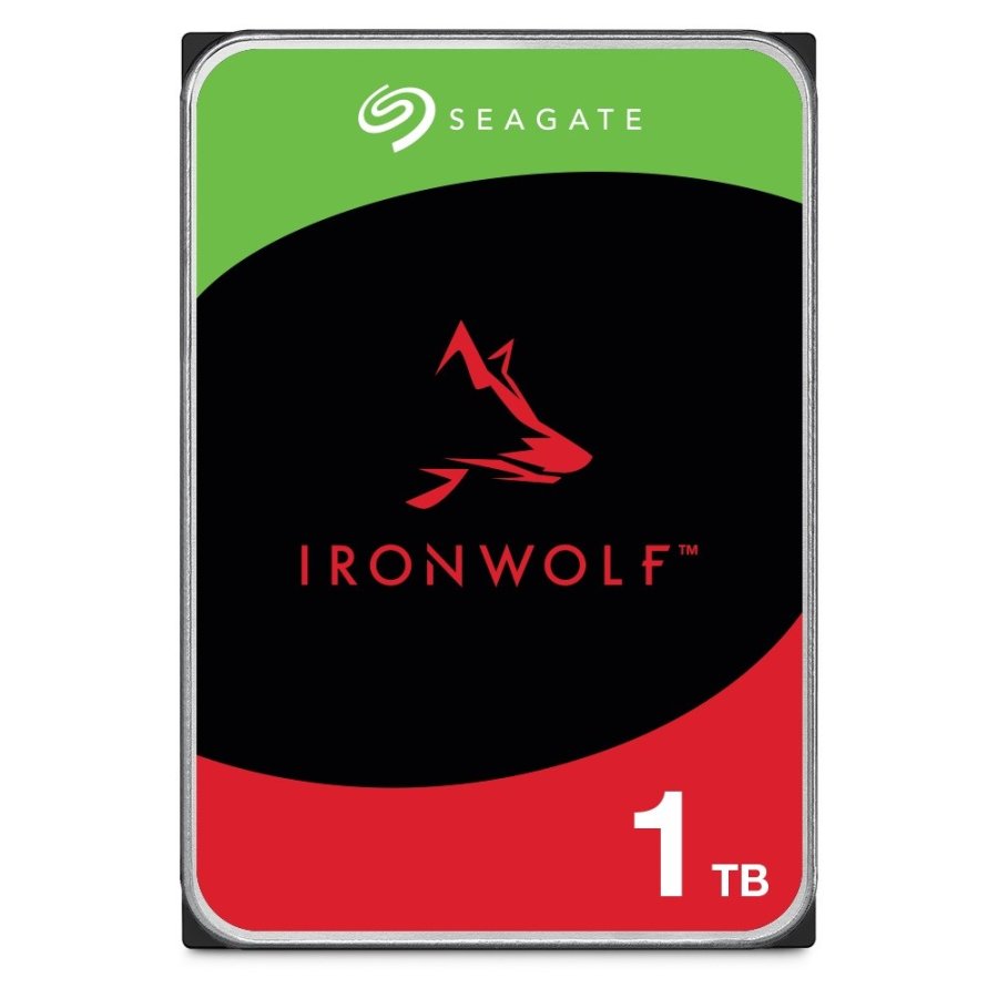 Seagate IronWolf harddisk 1 TB 256 MB 3.5