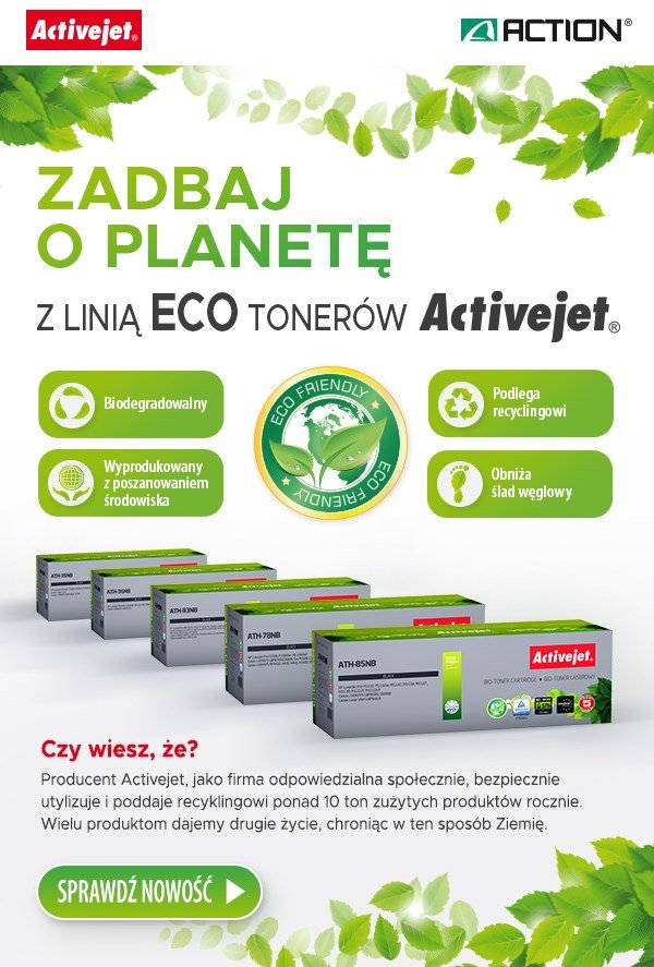 Activejet BIO ATH-85NB toner til HP, Canon printere, Erstatning HP 85A CE285A, Canon CRG-725; Supreme; 2000 sider; sort. #2