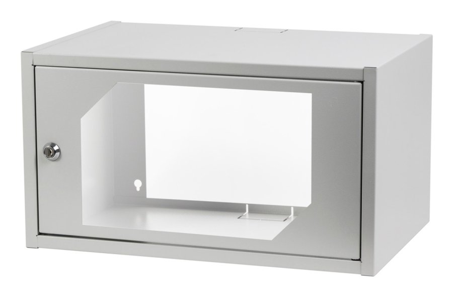 Digitus CL-19 06U stativ 6U Vgmonteret stativ Lys gr #1