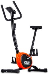 One Fitness mekanisk cykel RW3011 sort og orange #1