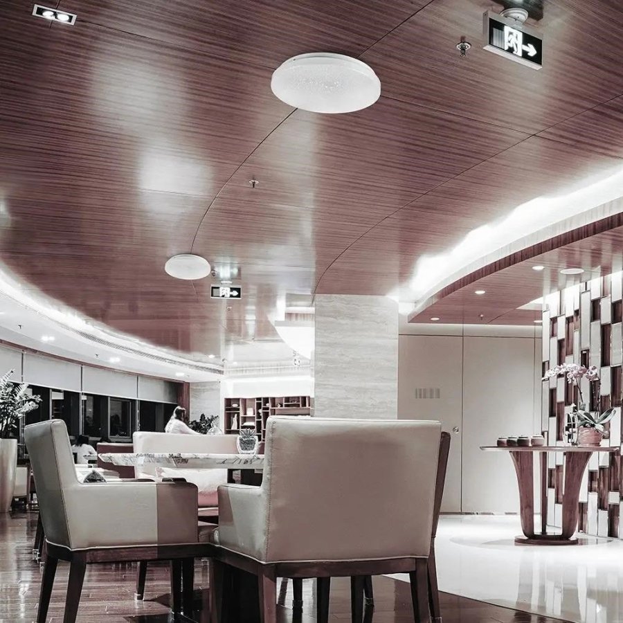 Plafond V-TAC VT-8424 stjerner 24W LED IP20 CCT fi.350 3000-6400K 2600lm (SKU 217606) Hvid #5