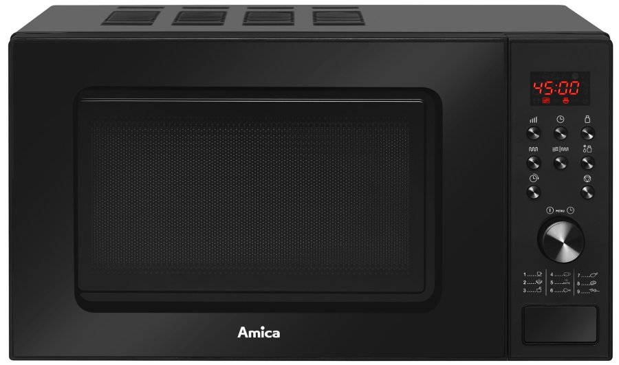 Amica AMGF20E1GB mikroblgeovn Bordplade Grill mikroovn 20 L 700 W Sort #1