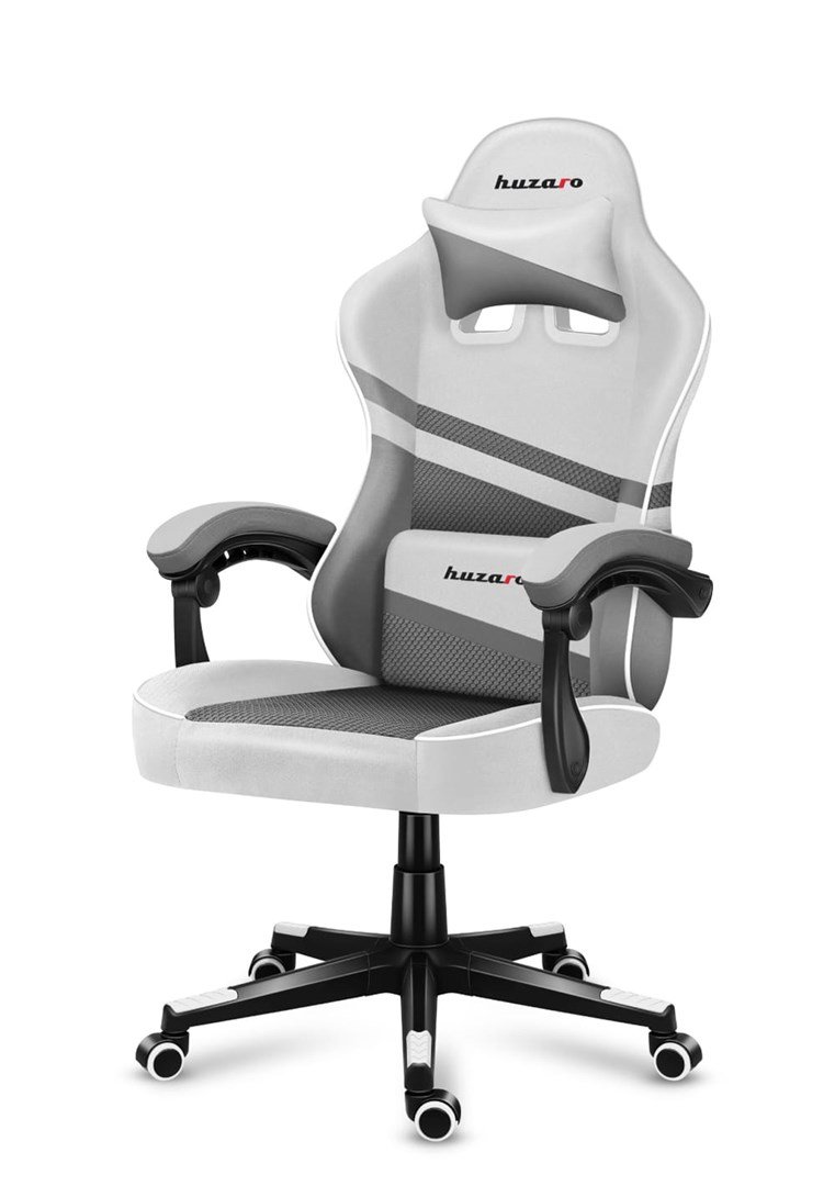 Gaming-stol - Huzaro Force 4.4 White Mesh #4