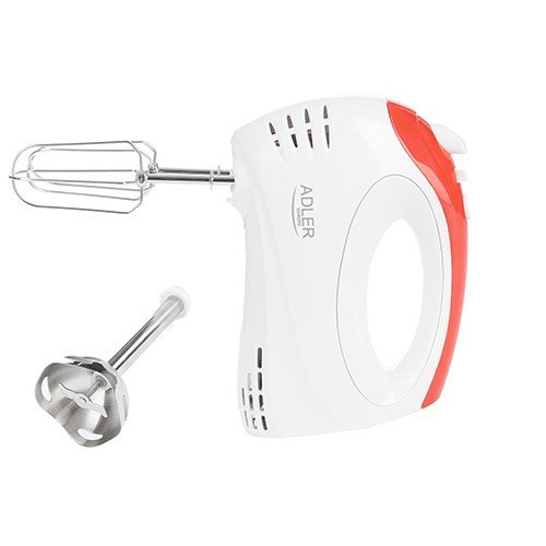 Adler AD 4212 rremaskine og mikser Hndmixer Rd, Hvid #1