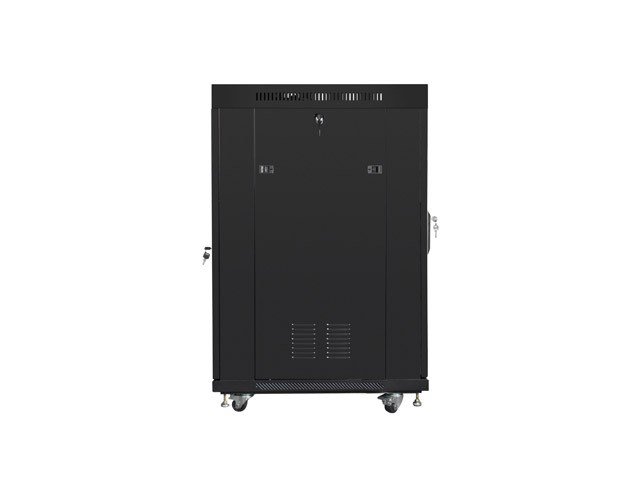 Lanberg FF01-6822-12BL stativ 22U Fritstende reol Sort #4