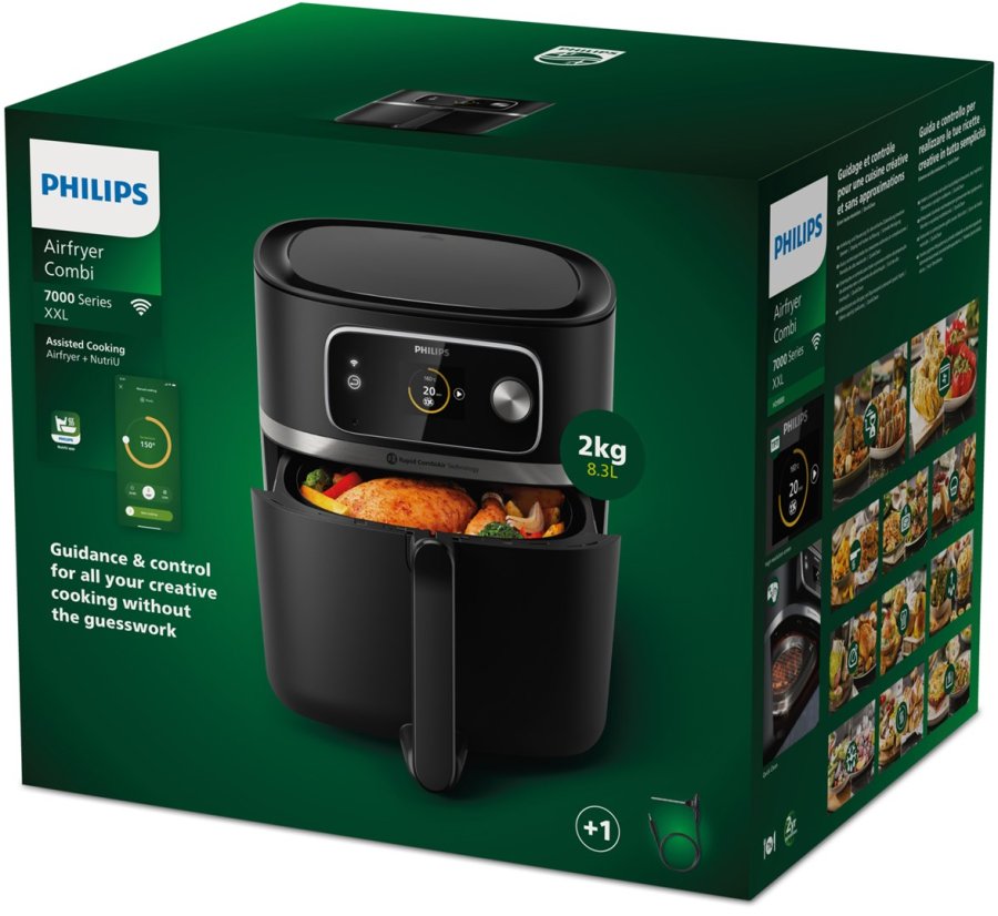 Philips 7000 series HD9880/90 Airfryer Combi XXL Connected #4
