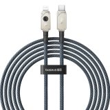 Baseus Unbreakable USB C til iP-kabel 2 m 20 W Sort #1