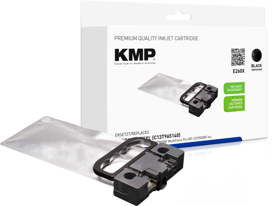 KMP 1660,4001 bl�kpatron 1 stk Kompatibel Sort #1