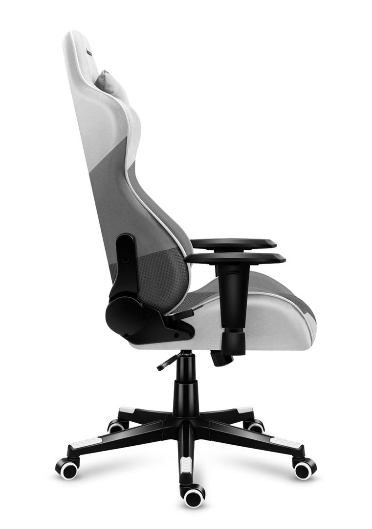 Huzaro Force 6.2 PC gamingstol Spand (vugge) sde Gr, Hvid #19