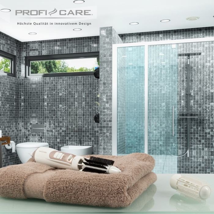ProfiCare PC-HAS 3011 Varmluftsbrste Varm Champagne, Hvid 800 W #5