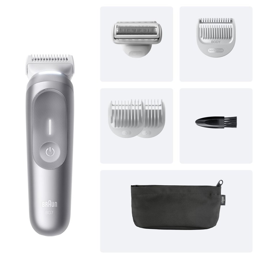 Braun Series 7 80789703 body groomer / barbermaskine Gr� #2