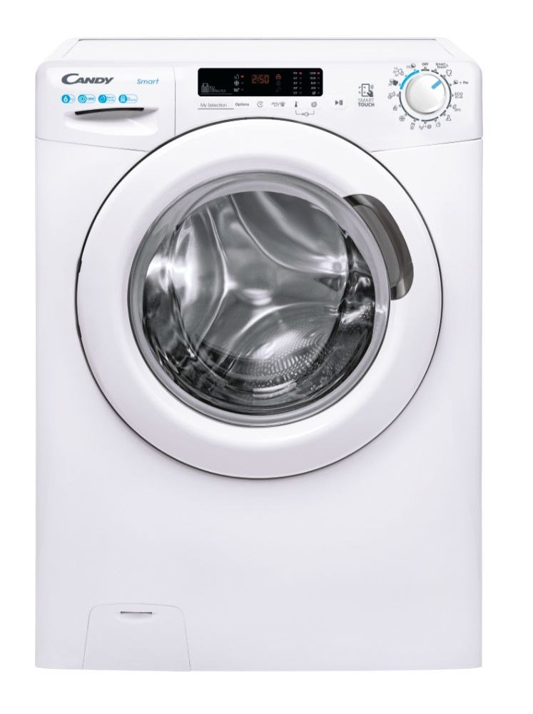 Candy Smart CS4 1262DE/1-S vaskemaskine Front-lsning 6 kg 1200 rpm Hvid #1