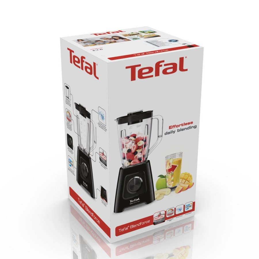 Tefal BlendForce II BL4208 blender 1,25 L Bordplade blender 600 W Sort #11