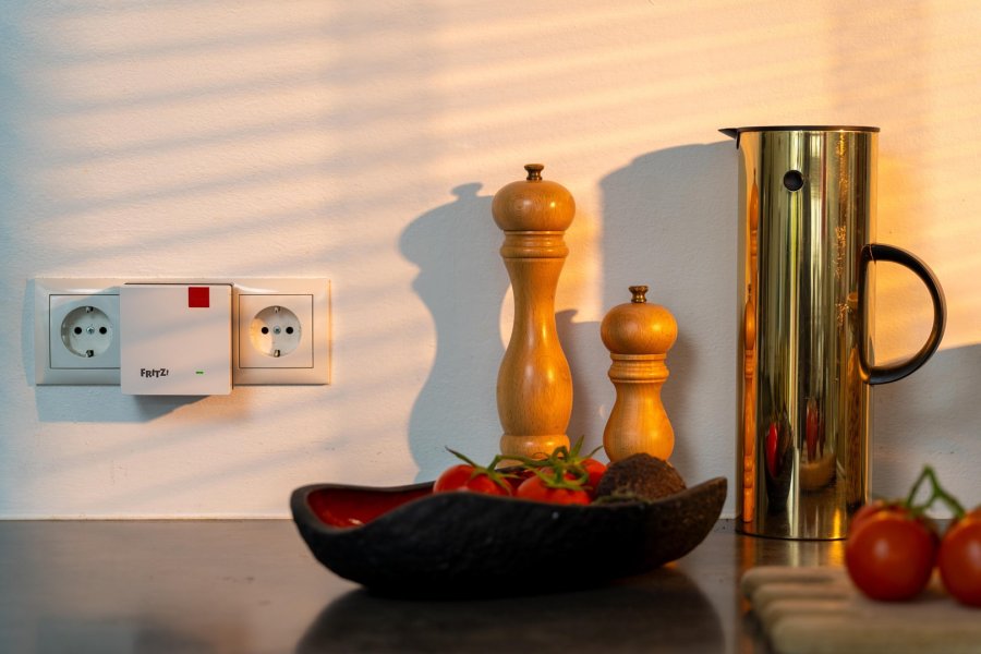 Mesh Set 1600 Dual-band (2,4 GHz / 5 GHz) Wi-Fi 6 (802.11ax) R�d, Hvid 1 Intern #4