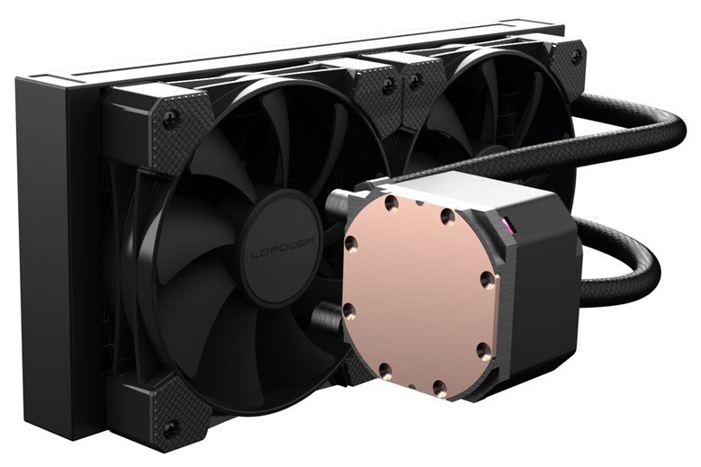 LC-Power LC-CC-240-B Computerklesystem Processor Alt-i-en vskekler 12 cm Sort #8