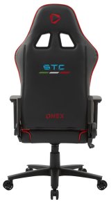 Onex AirSuede | Onex | Gaming chairs | STC Alcantara L Series | Black/Red #9