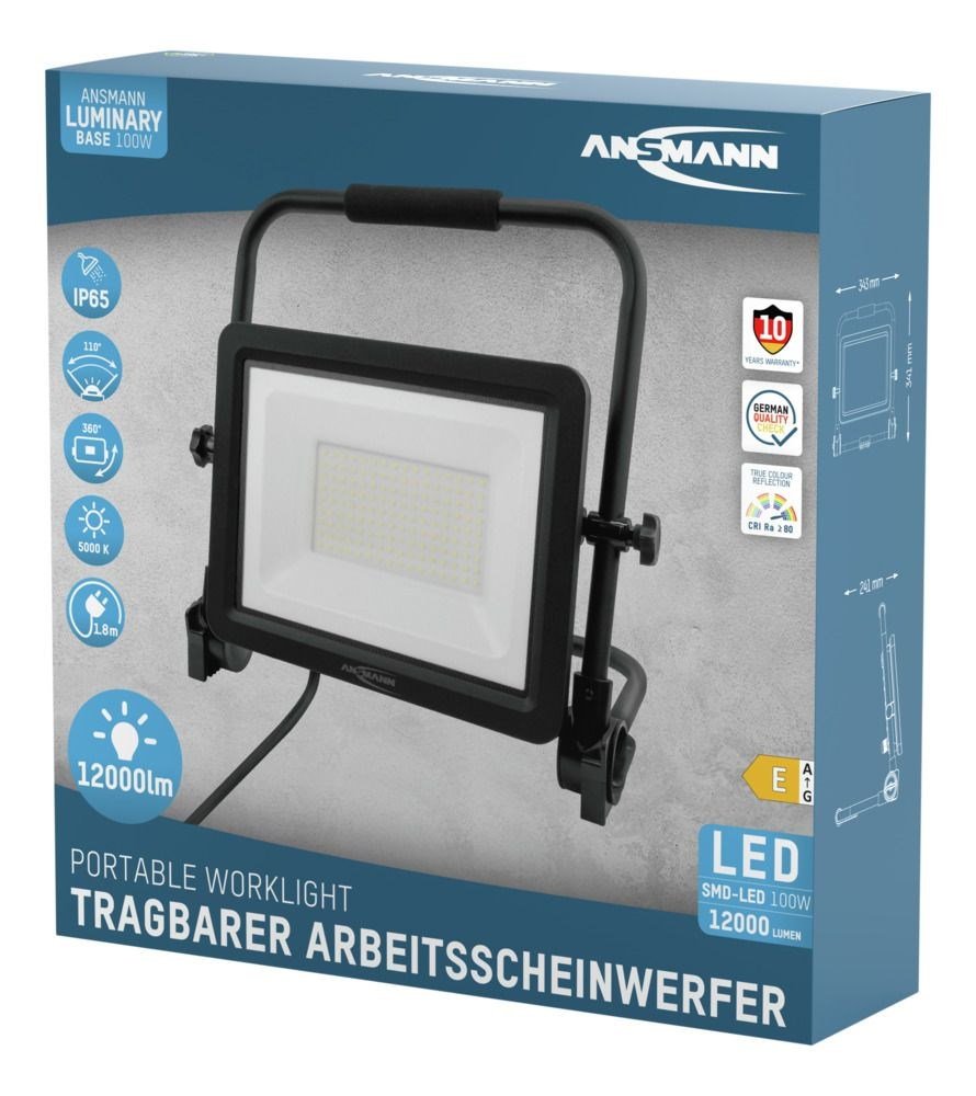 Ansmann FL100W-AC Sort LED 100 W #8