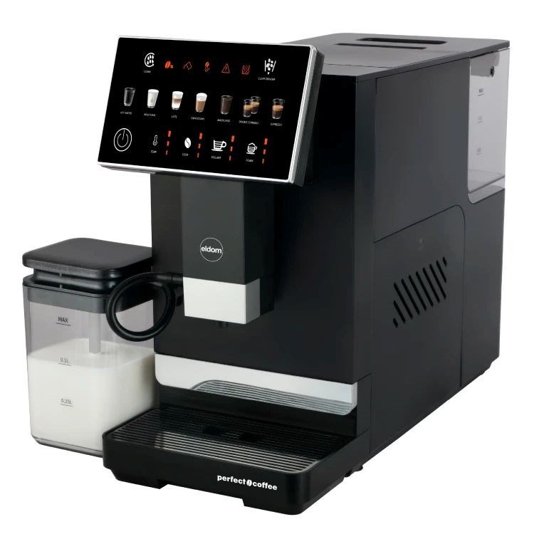 ELDOM ECA10 AUTOMATISK TRYKKAFFEMASKINE 7 PROGRAMMER #1