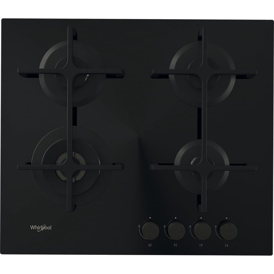 Whirlpool AKT 627/NB1 Sort Indbygget 59 cm Gaskomfur 4 zone(s) #1