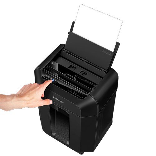 Fellowes Automax 80M papirmakulator Delvist makulering 22 cm Sort #7