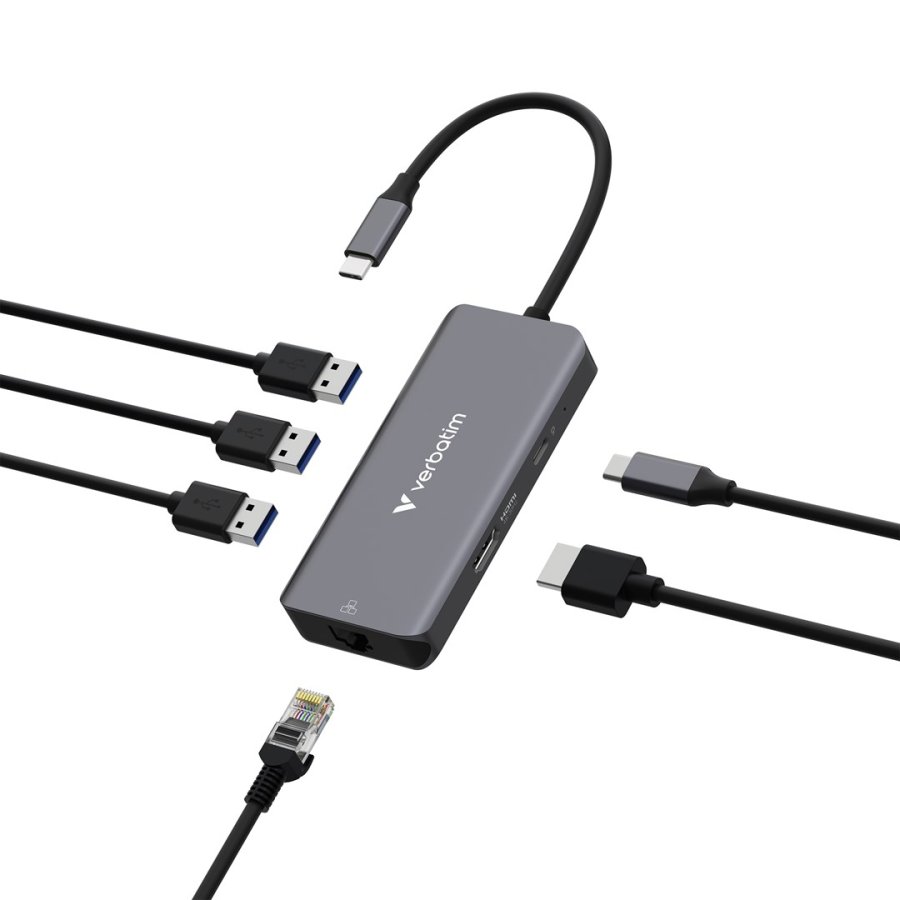 Verbatim 32157 interface hub USB 3.2 Gen 1 (3.1 Gen 1) Type-C 5000 Mbit/s Gr #2