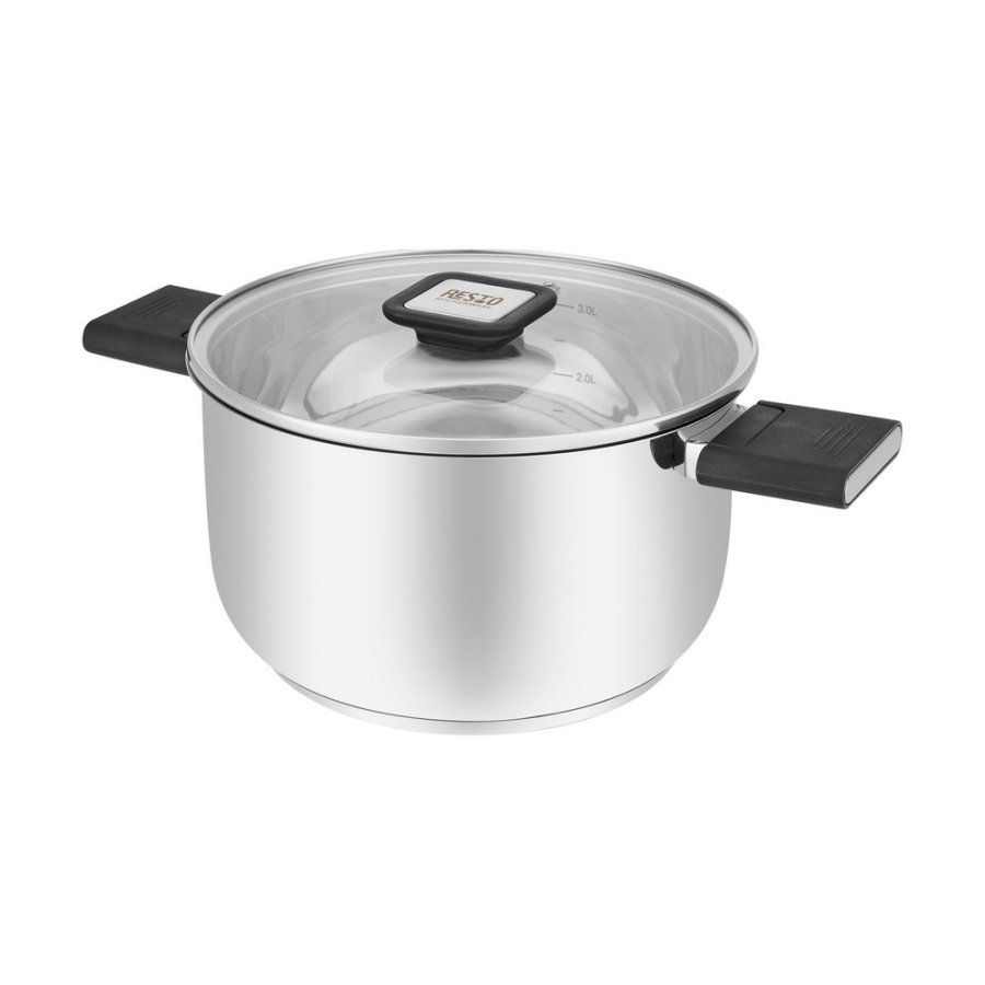 Resto Kitchenware Anser 3,2 L Rund Sort, Rustfrit stl #7