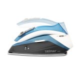 Zelmer ZIR0500 T�r & dampstrygejern Rustfri stryges�l 1100 W Sort, Bl�, Hvid #3