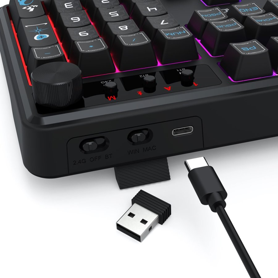 REDRAGON K526BB-WL tastatur Sort #9