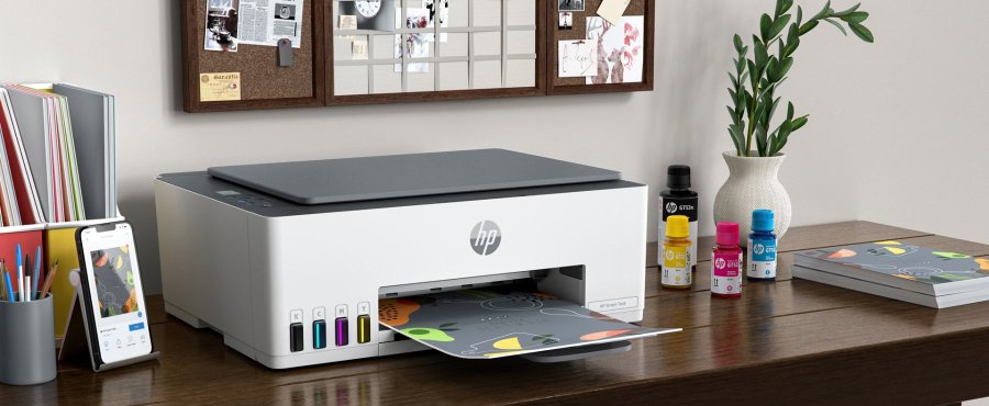 HP Smart Tank 580 All-in-One Printer, Home and home office, Print, copy, scan, Wireless; High-volume printer tank; Print from phone or tablet; Scan to PDF #12