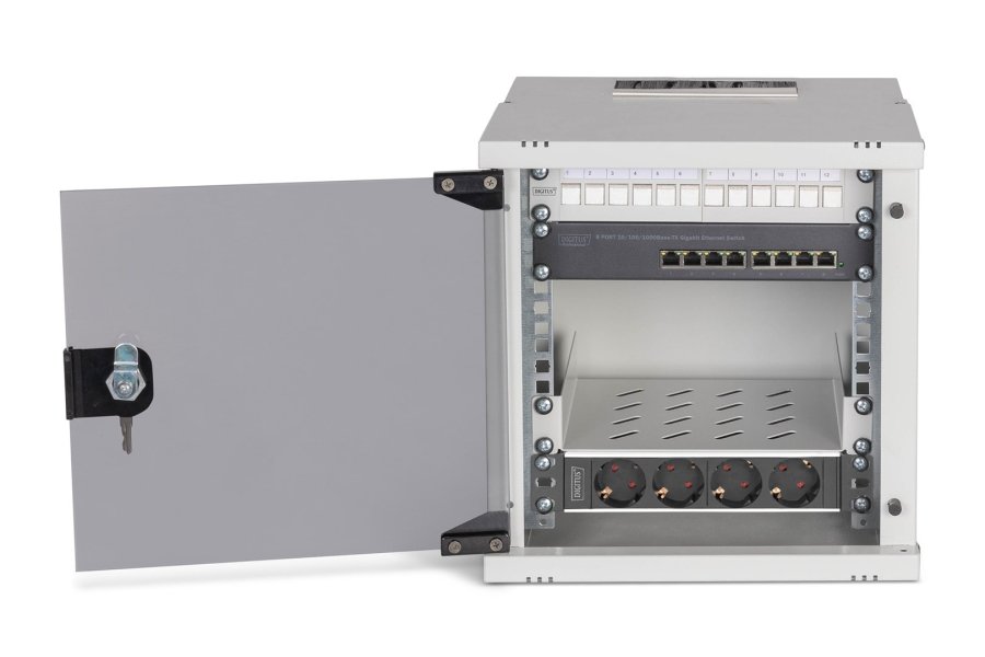 Digitus DN-49100-SET stativ 6U Vgmonteret stativ Gr #3