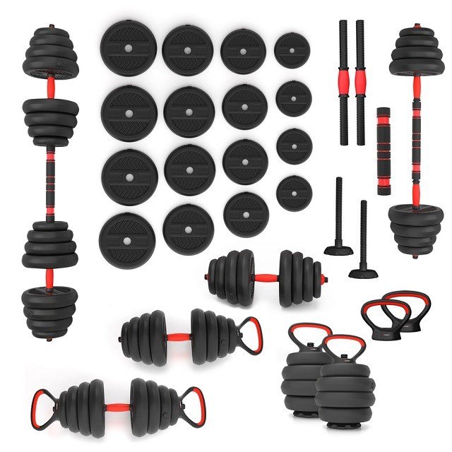 6IN1 VGTST HMS SGN130 (VGTSTANG, HNDVGT OG KETTLEBELL) 30 KG #1
