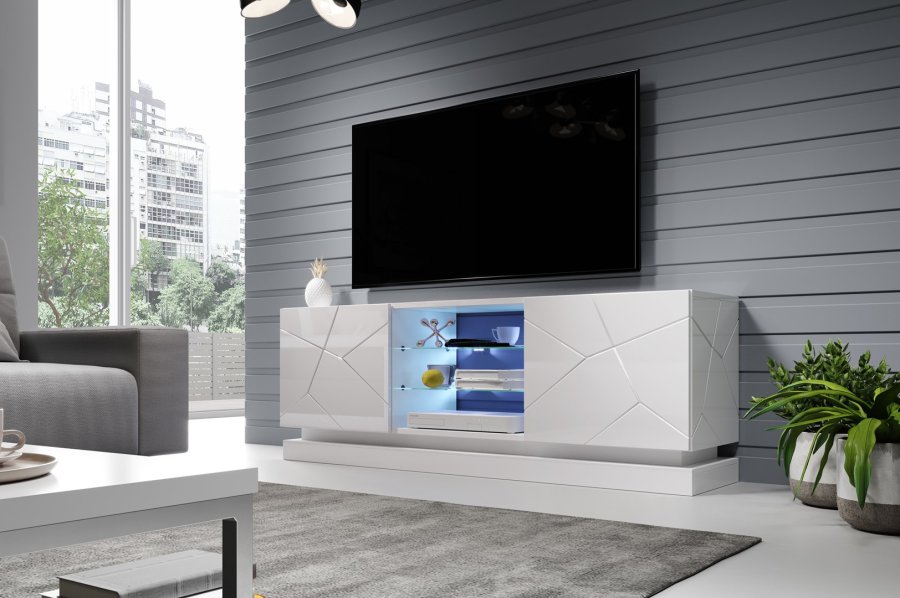 Cama QIU 160 TV stativ & underholdningscenter 4 hylder #5