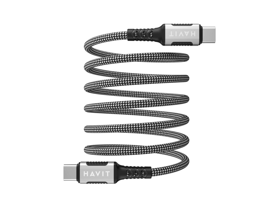 Havit CB6297 - Magnetisk kabel USB type C til USB type C, 1 m (sort) #5