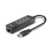 Lindy 43176 interface hub USB 3.2 Gen 1 (3.1 Gen 1) Type-A 5000 Mbit/s Sort #6