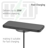CLUB3D CAC-3027 oplader til mobil enhed Smartphone, Universel Sort DC Tr�dl�s opladning Hurtig opladning Indend�rs #7