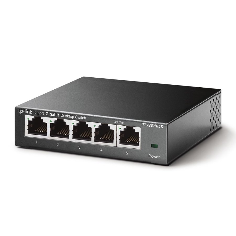 TP-Link TL-SG105S Ikke administreret Gigabit Ethernet (10/100/1000) Sort #2