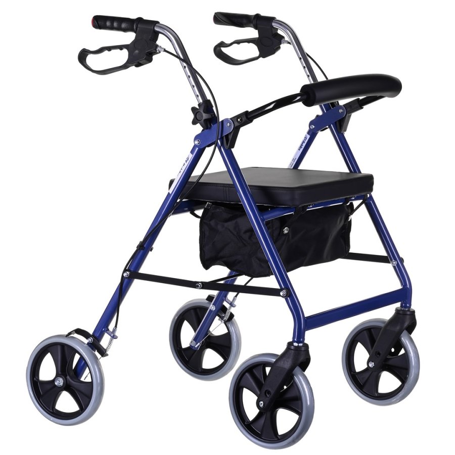 Rehabiliteringsstativ med fire hjul #1