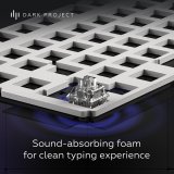 Dark Project Tamsus projektas ALU87B Bushido, G3MS Moonstone Switch, JAV tastatur Hjemme/kontor QWERTY Engelsk #3
