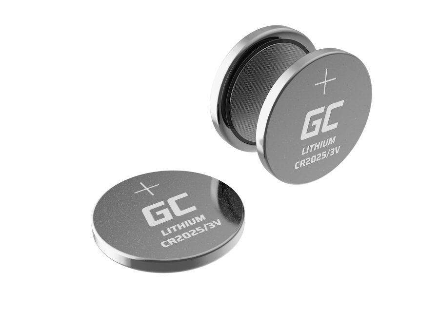 Green Cell Blister 10x Lithium Battery CR2025 3V 160mAh Button #7