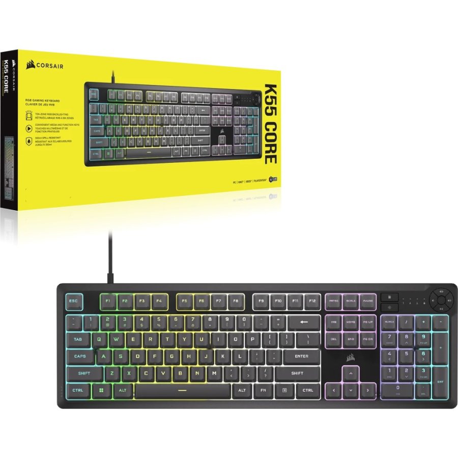 Corsair CH-9226D65-DE tastatur Spil USB QWERTZ Tysk Gr� #2