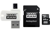 Goodram Alt i n M1A4-0640R12 flash-hukommelse 64 GB MicroSDXC Class 10 UHS-I + kortlser #1