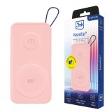 3MK PastelUp 10000 mAh Tr�dl�s opladning Lyser�d #1