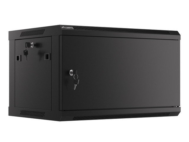 Lanberg WF01-6406-00B stativ 6U Vgmonteret stativ Sort #1