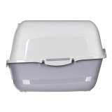 DIAMENTIQ BAYA white/light grey -  kattebakke - 55,5 x 40 x 38,7 cm #6