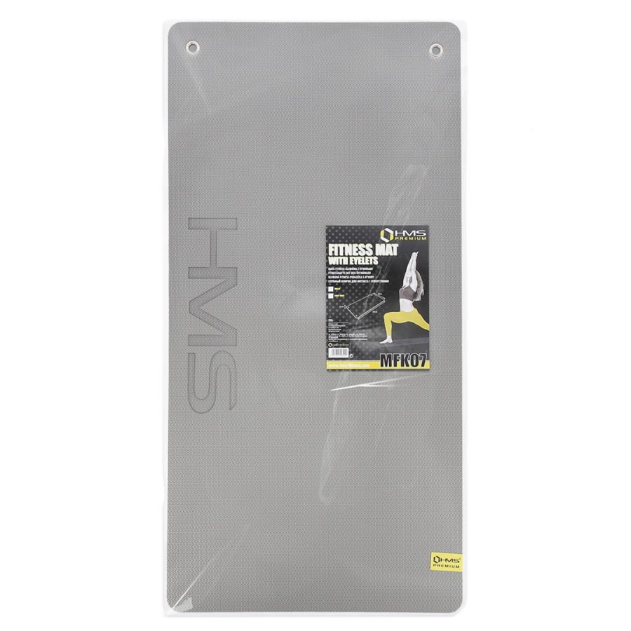 Club-fitnessmtte med huller gr HMS Premium MFK07 #4