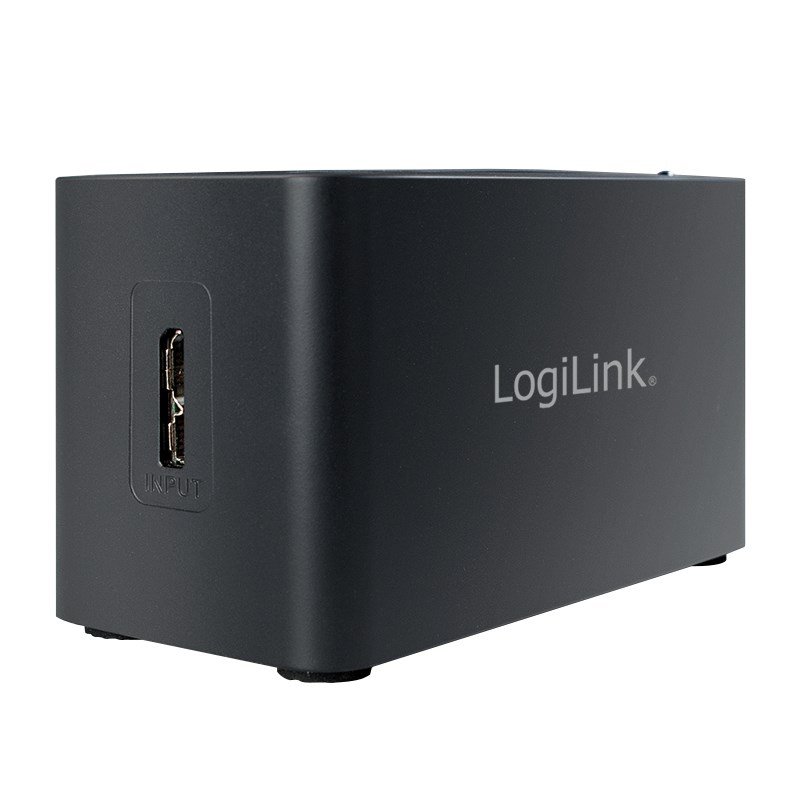 LogiLink CR0042 dockingstation Ledningsf�rt USB 3.2 Gen 1 (3.1 Gen 1) Type-A Sort #3