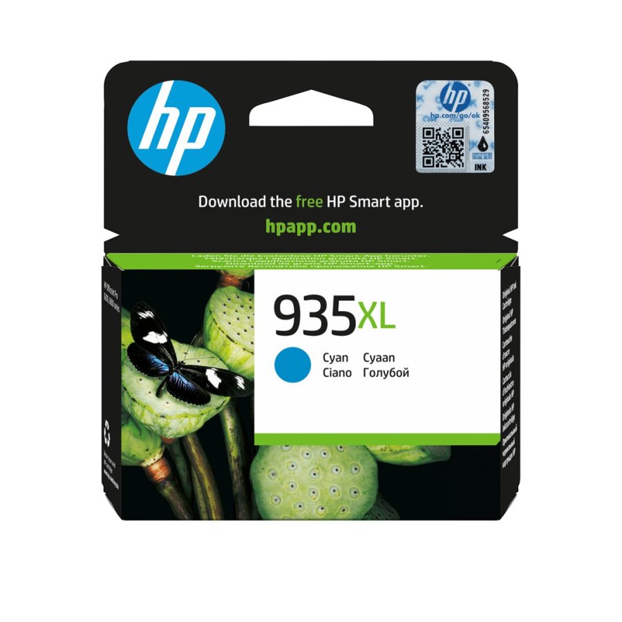 HP Original 935XL-bl�kpatron med h�j kapacitet, cyan #1